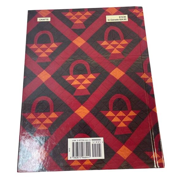 Vintage 1994 The Classic American Quilt Collection Baskets Rodale Pattern Book - Picture 2 of 2